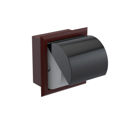 Rubinet RECESSED TOILET PAPER HOLDER Bordeaux