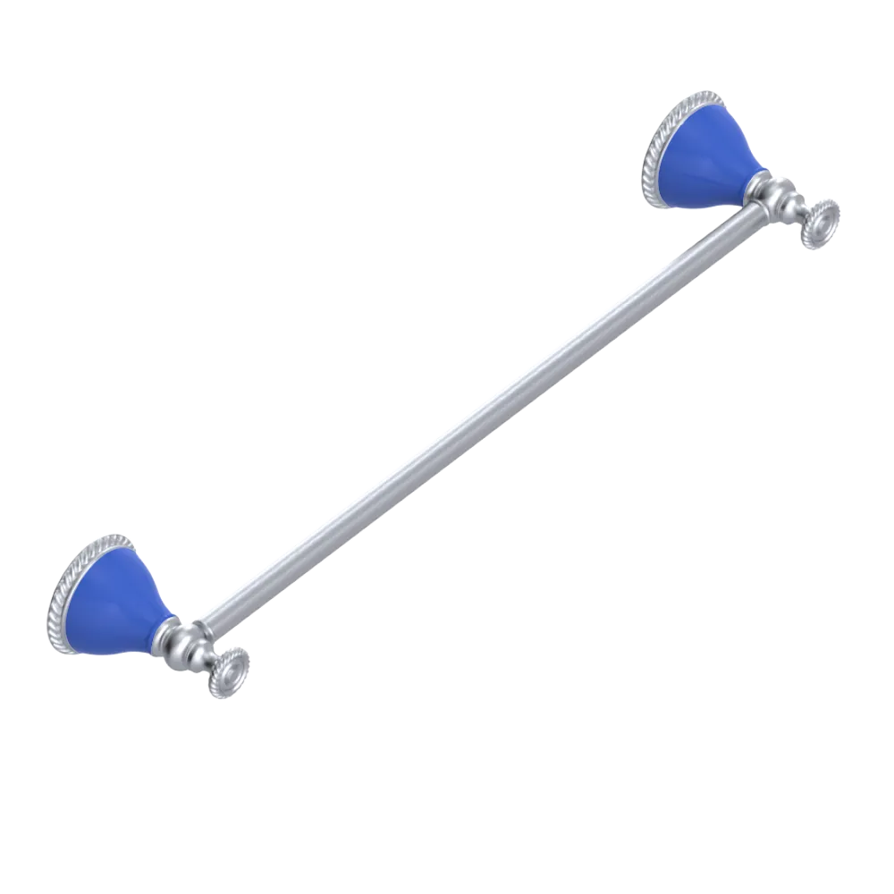 Rubinet Towel Bar 18" Satin Chrome
