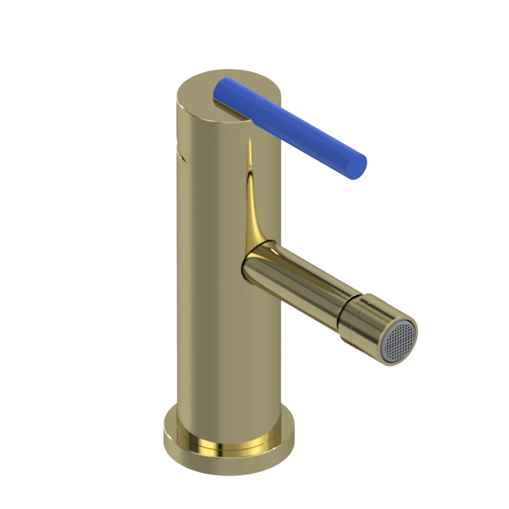 Rubinet Single Control Bidet Fitting (less drain) Gold