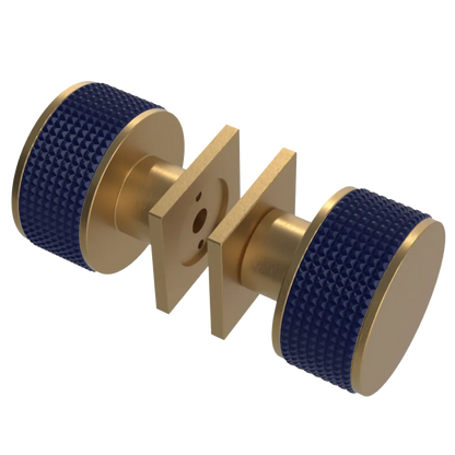 Rubinet Shower Door Knob (set) Satin Gold
