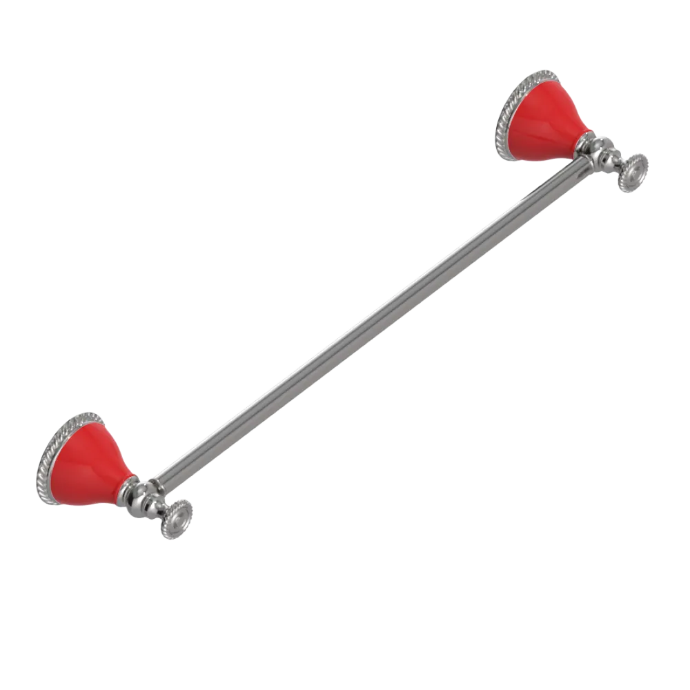 Rubinet Towel Bar 18" Polished Nickel