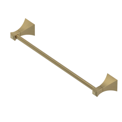 Rubinet Towel Bar 24" Satin Brass