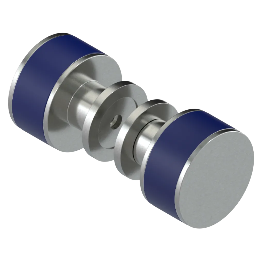 Rubinet Shower Door Knob (set) Satin Nickel