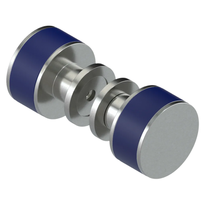 Rubinet Shower Door Knob (set) Satin Nickel