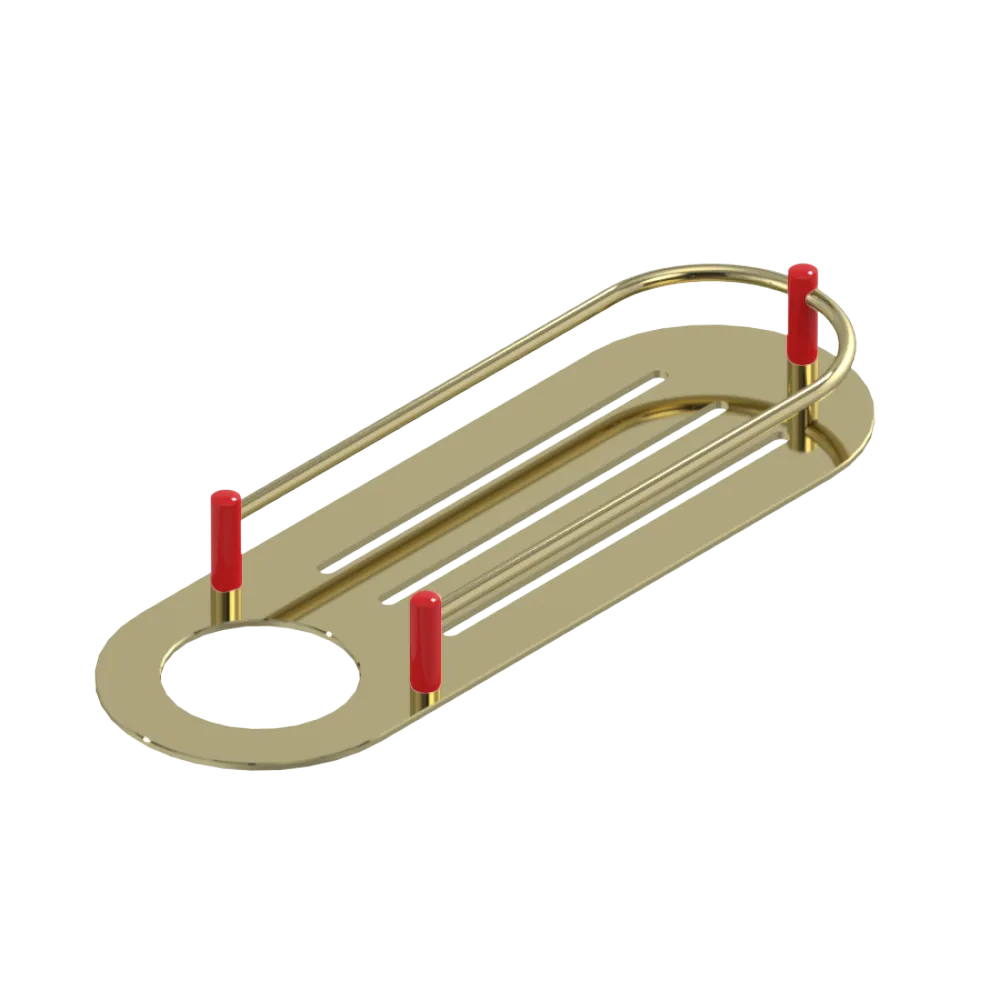 Rubinet Shelf Only Gold