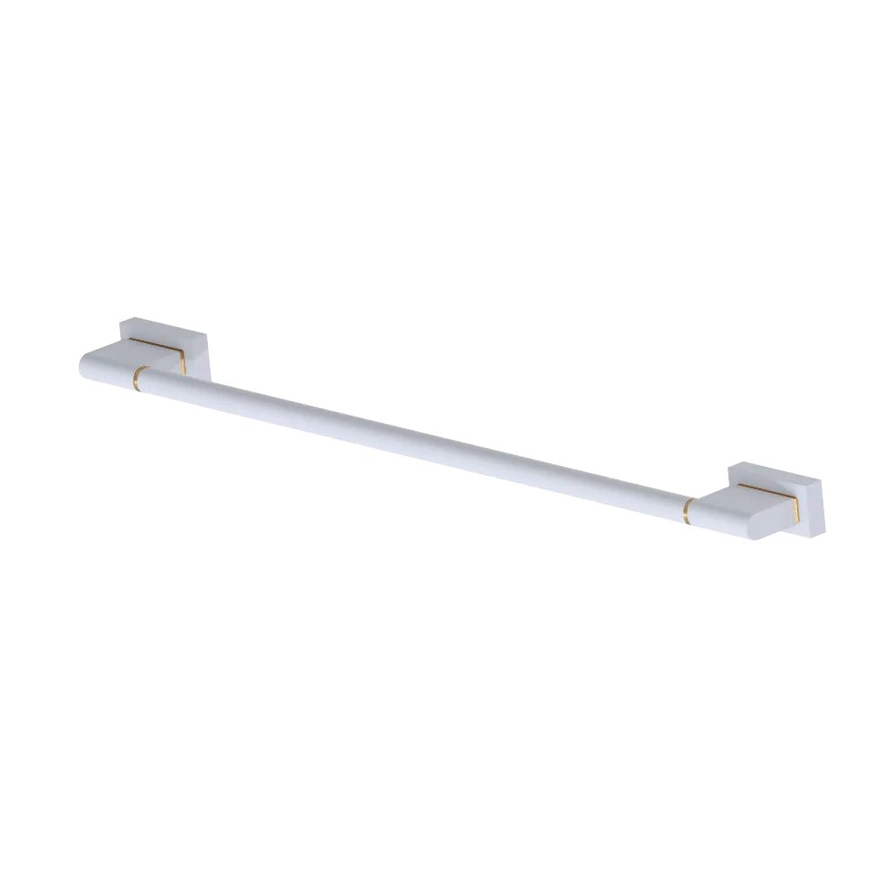 Rubinet Towel Bar 18" White