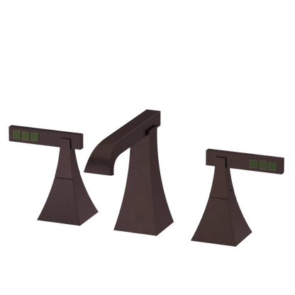 Rubinet Widespread Lav. Set. (less drain) Oil Rubbed Bronze