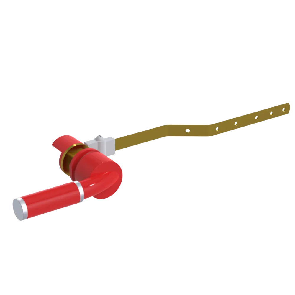 Rubinet Trip Levers Red