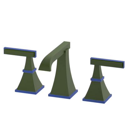 Rubinet Widespread Lav. Set. (less drain) Green Envy