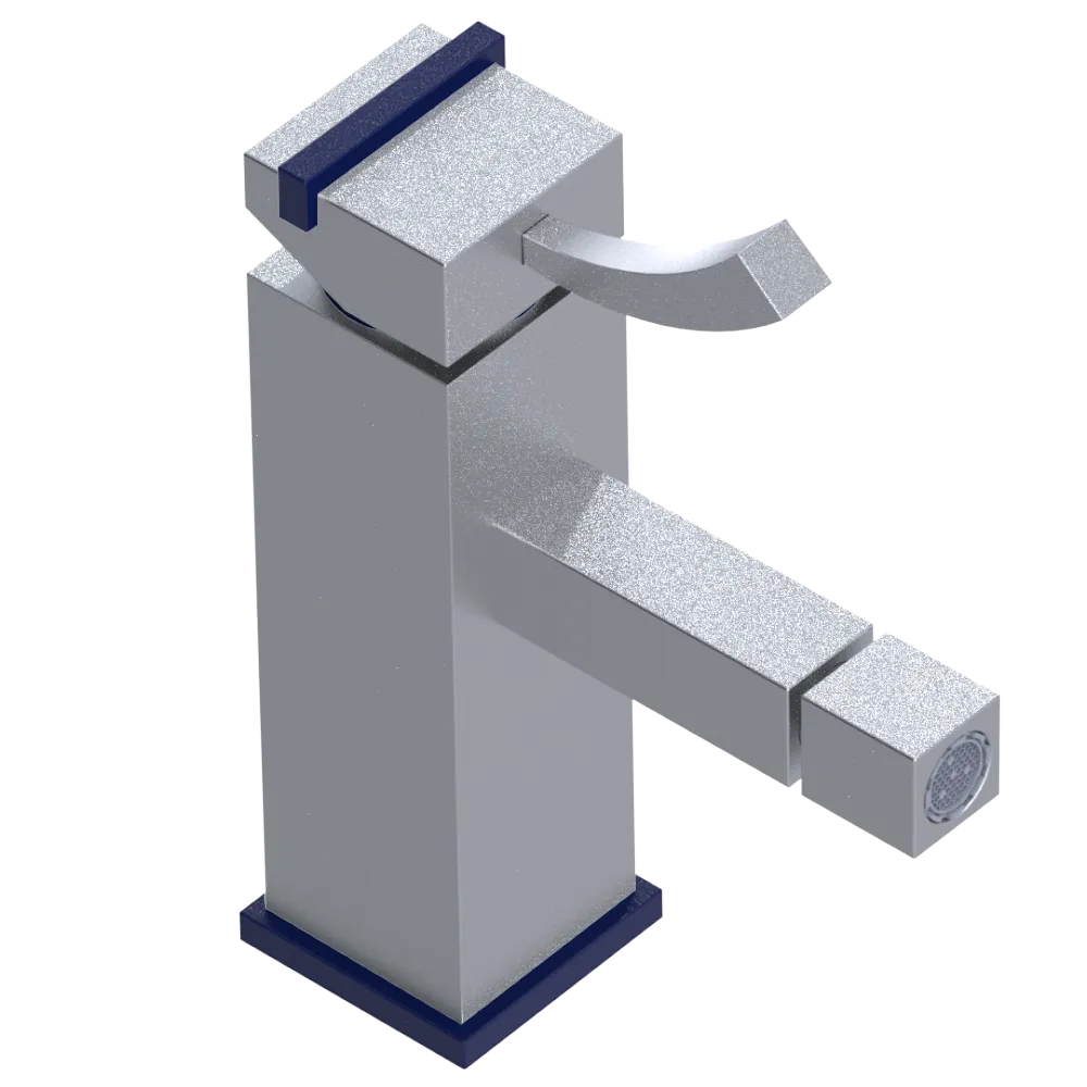 Rubinet Single Control Bidet Fitting (less drain) Satin Chrome