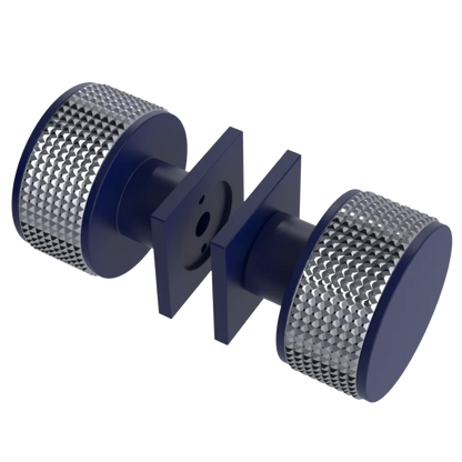 Rubinet Shower Door Knob (set) Midnight Blue