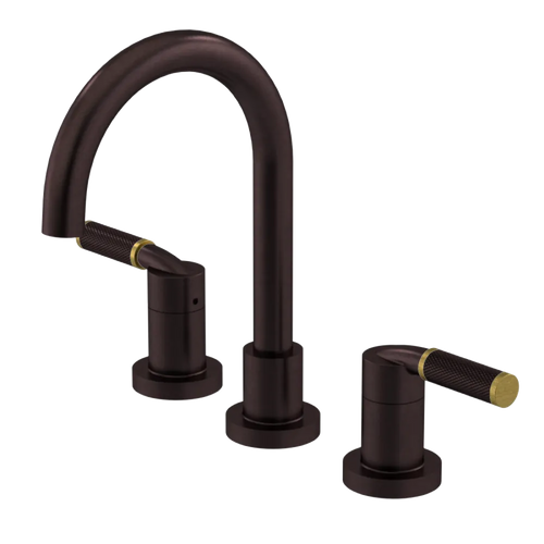 Rubinet Widespread Lav. Set. (less drain) Oil Rubbed Bronze