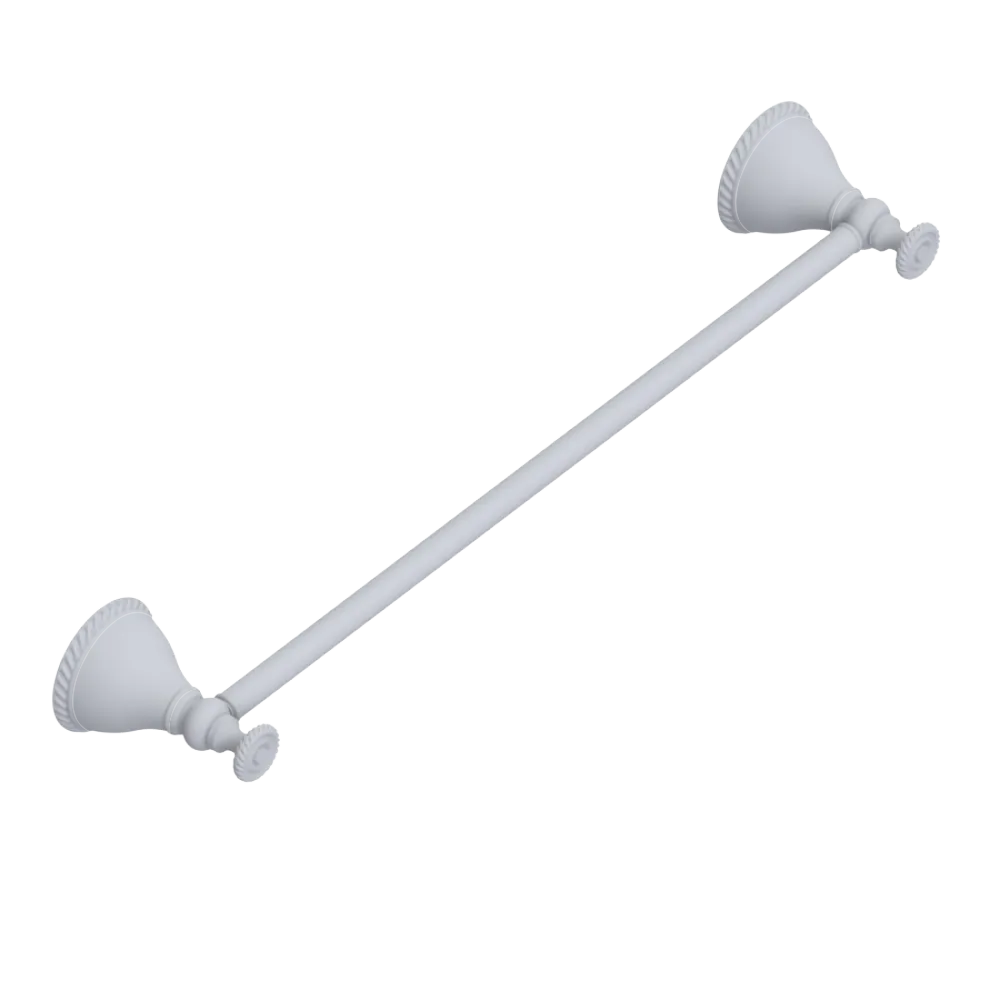 Rubinet Towel Bar 18" Matt White