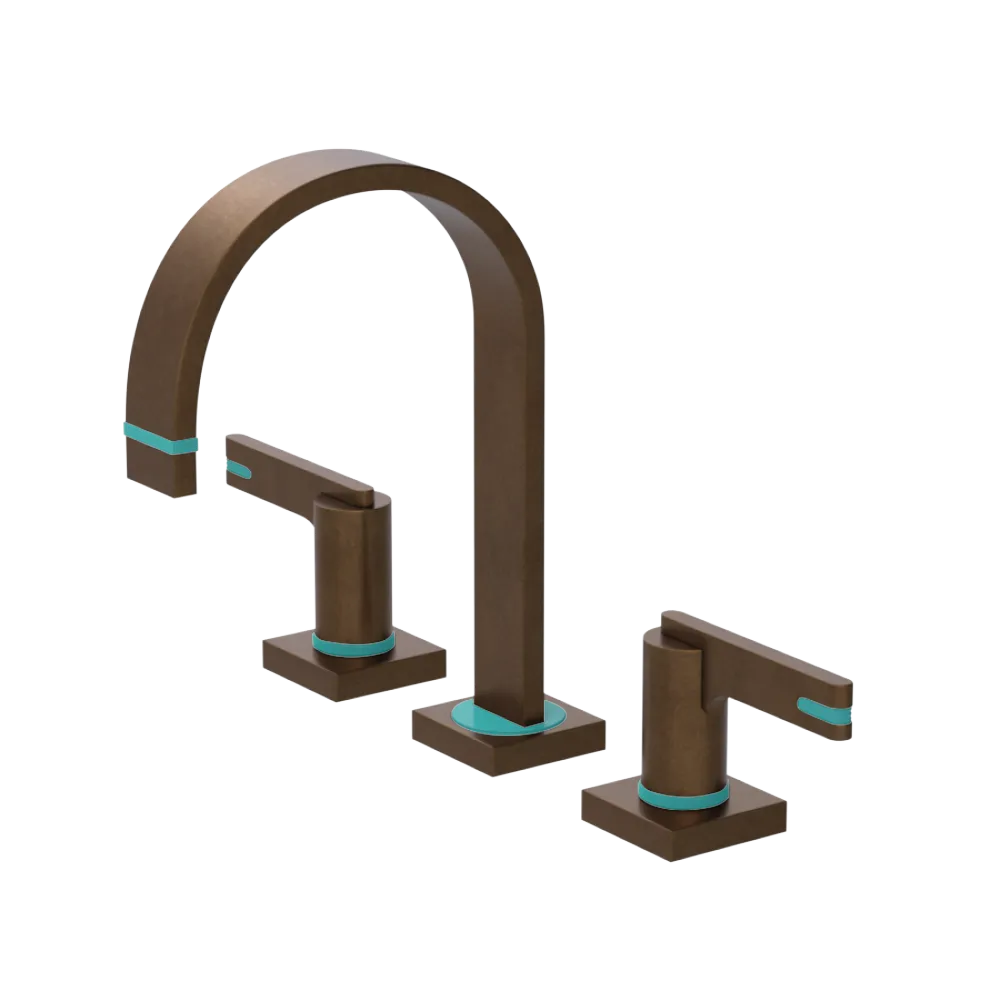 Rubinet Widespread Lav. Set. (less drain) Tuscan Brass