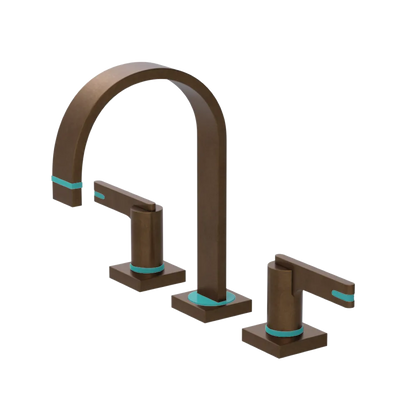 Rubinet Widespread Lav. Set. (less drain) Tuscan Brass