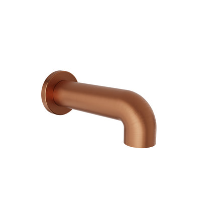 Baril Round 7" tub spout without diverter