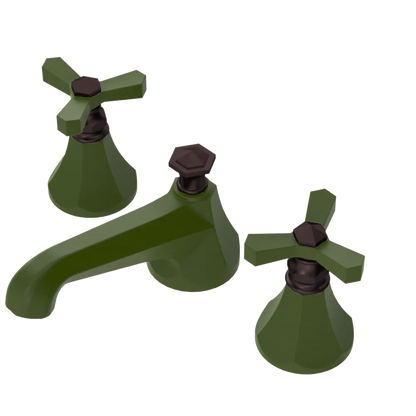 Rubinet Widespread Lav. Set. (less drain) Green Envy