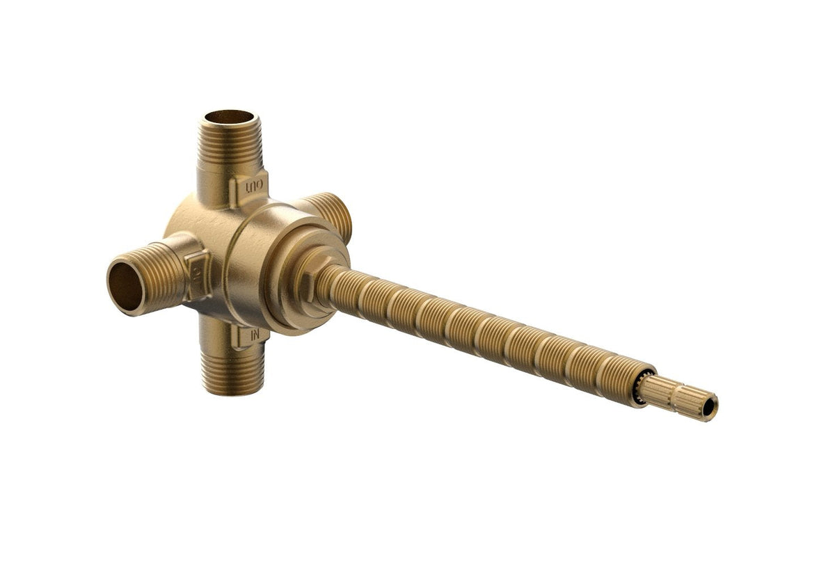 3 Function 1/2" Wall Diverter Valve - SHARED 1-023