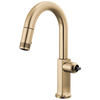 Brizo Pull Down Prep Faucet With Arc Spout Less Handle