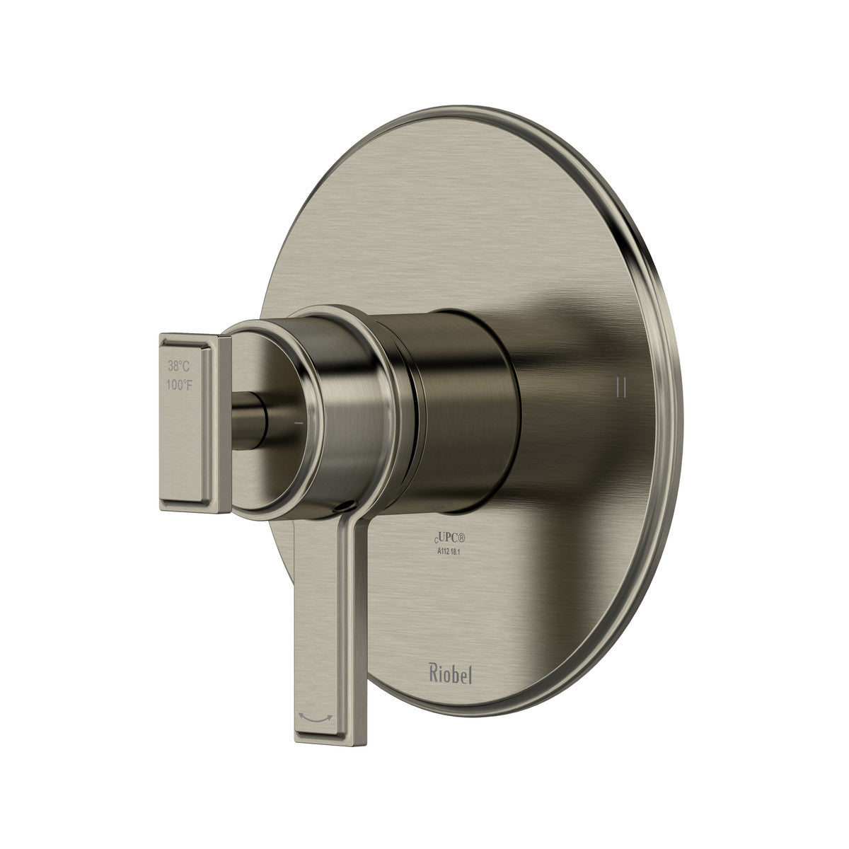 Riobel Manifesto Manifesto™ 1/2" Therm & Pressure Balance Trim With 2 Functions