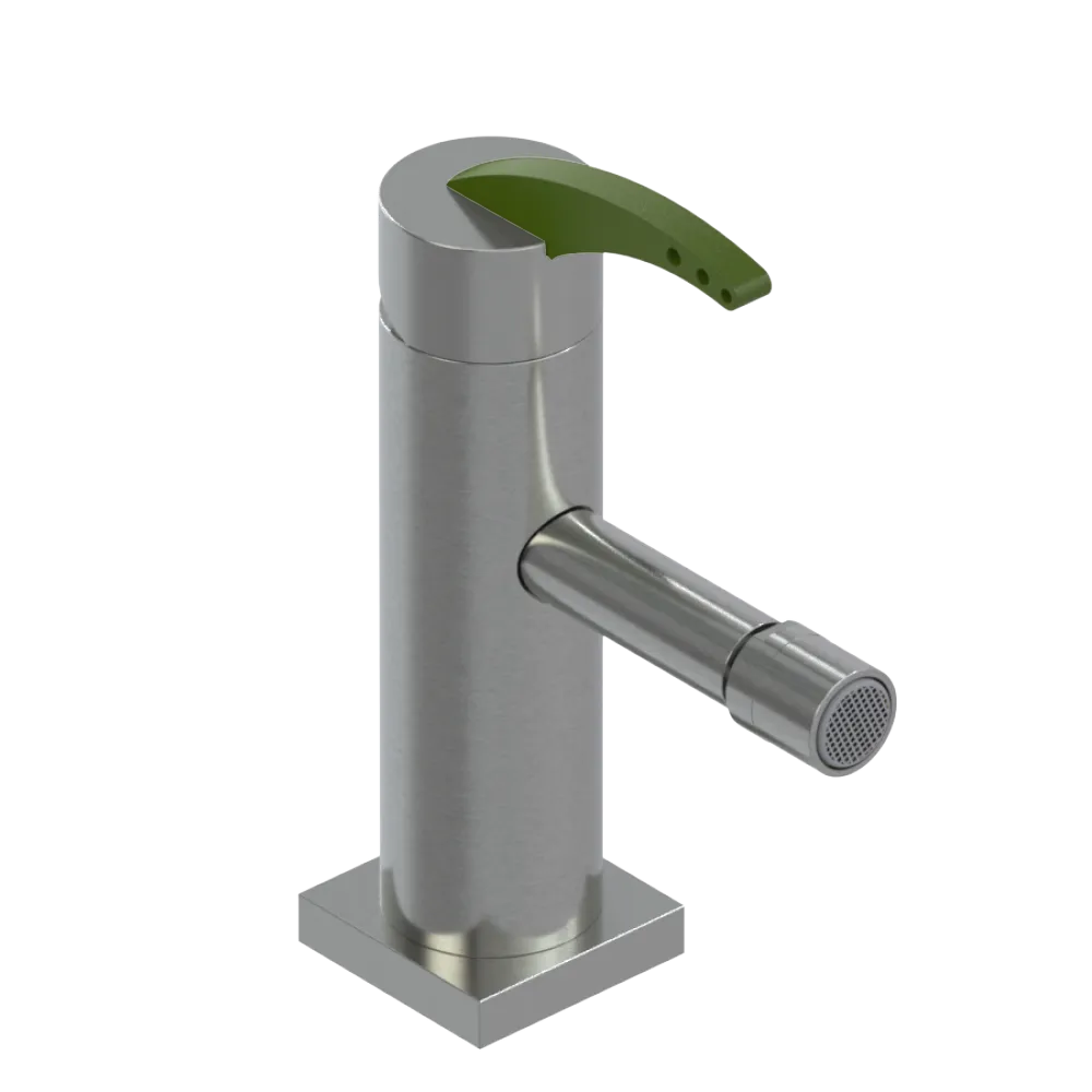 Rubinet Single Control Bidet Fitting (less drain) Satin Nickel
