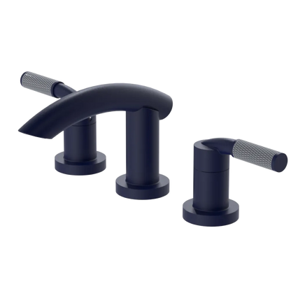 Rubinet Widespread Lav. Set. (less drain) Midnight Blue
