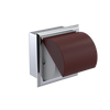 Rubinet RECESSED TOILET PAPER HOLDER Chrome