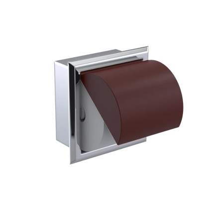Rubinet RECESSED TOILET PAPER HOLDER Chrome