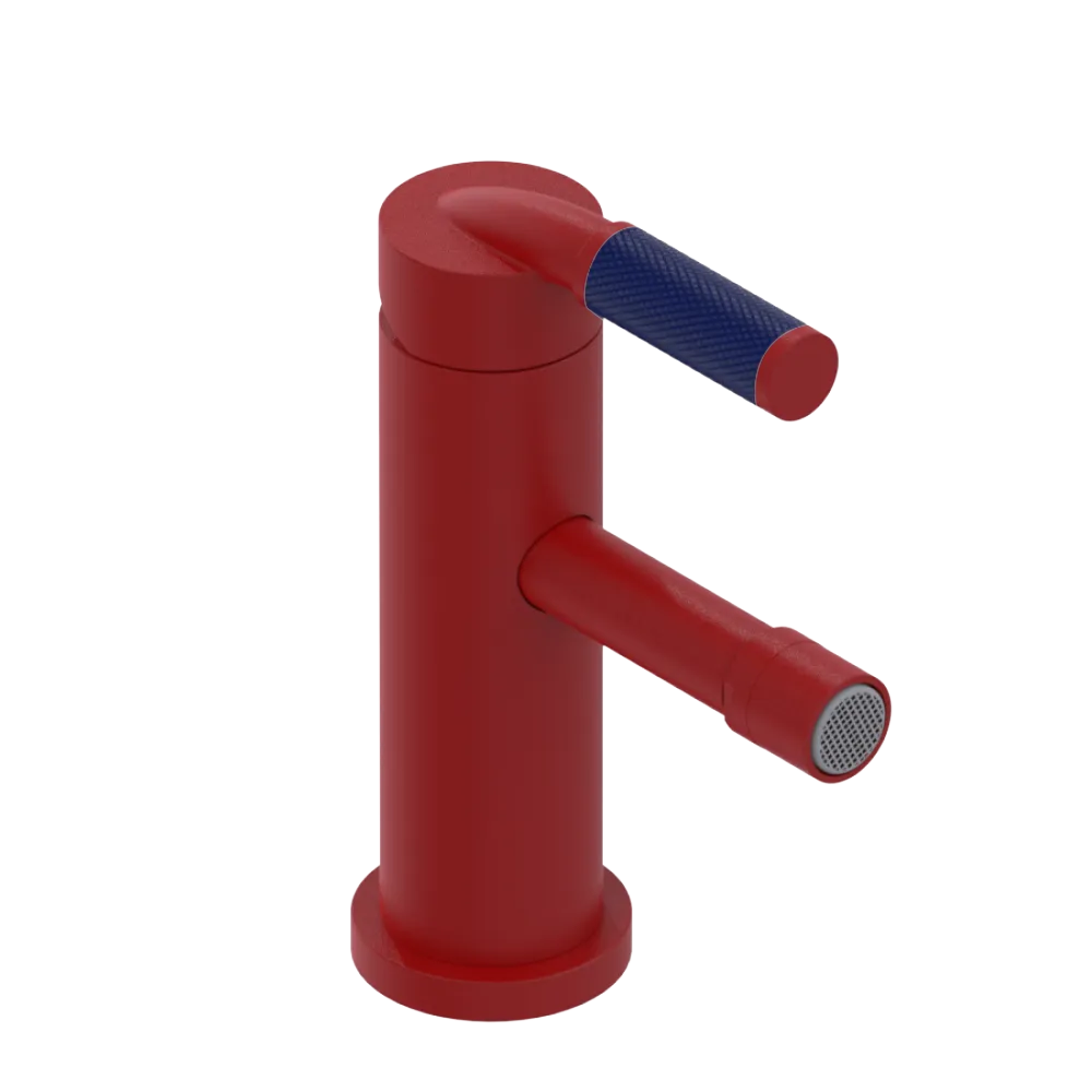 Rubinet Single Control Bidet Fitting (less drain) Maroon