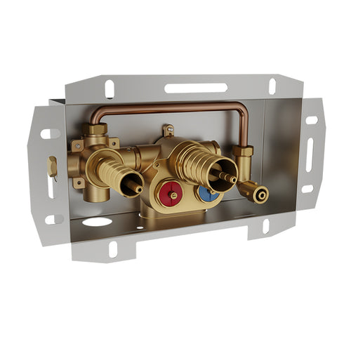 Baril MARIE B35 3/4-Inch Thermostatic Rough-In with 2-Way Diverter – RVA-34B2-00-B