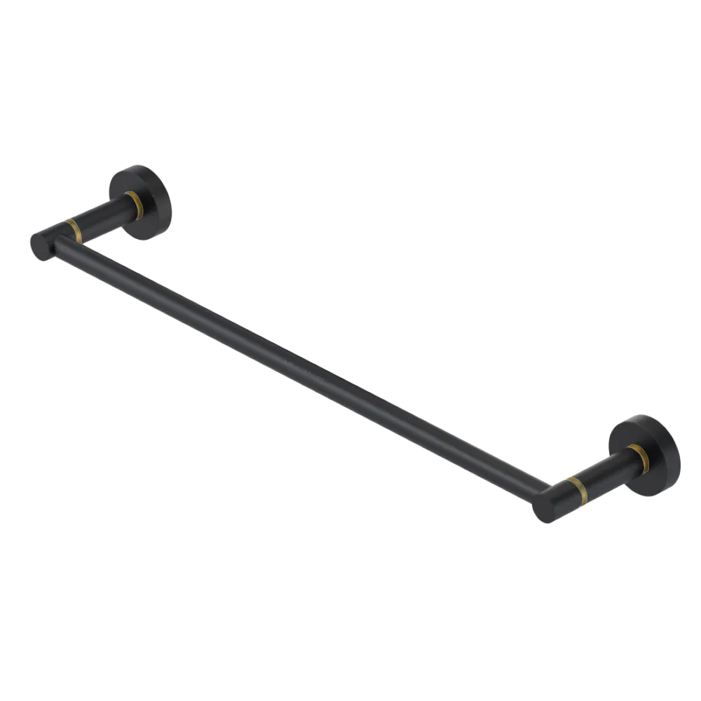 Rubinet Towel Bar 18" Matt Black