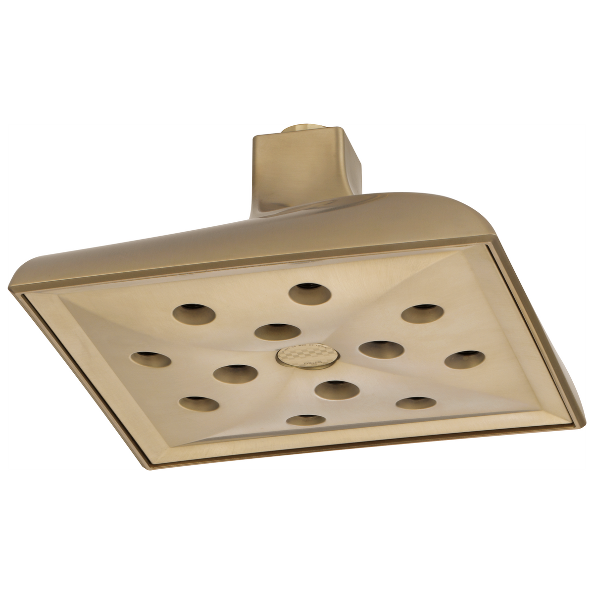 Virage Ceiling Mount Showerhead with H2OKinetic Technology - Brilliance® Luxe Gold®