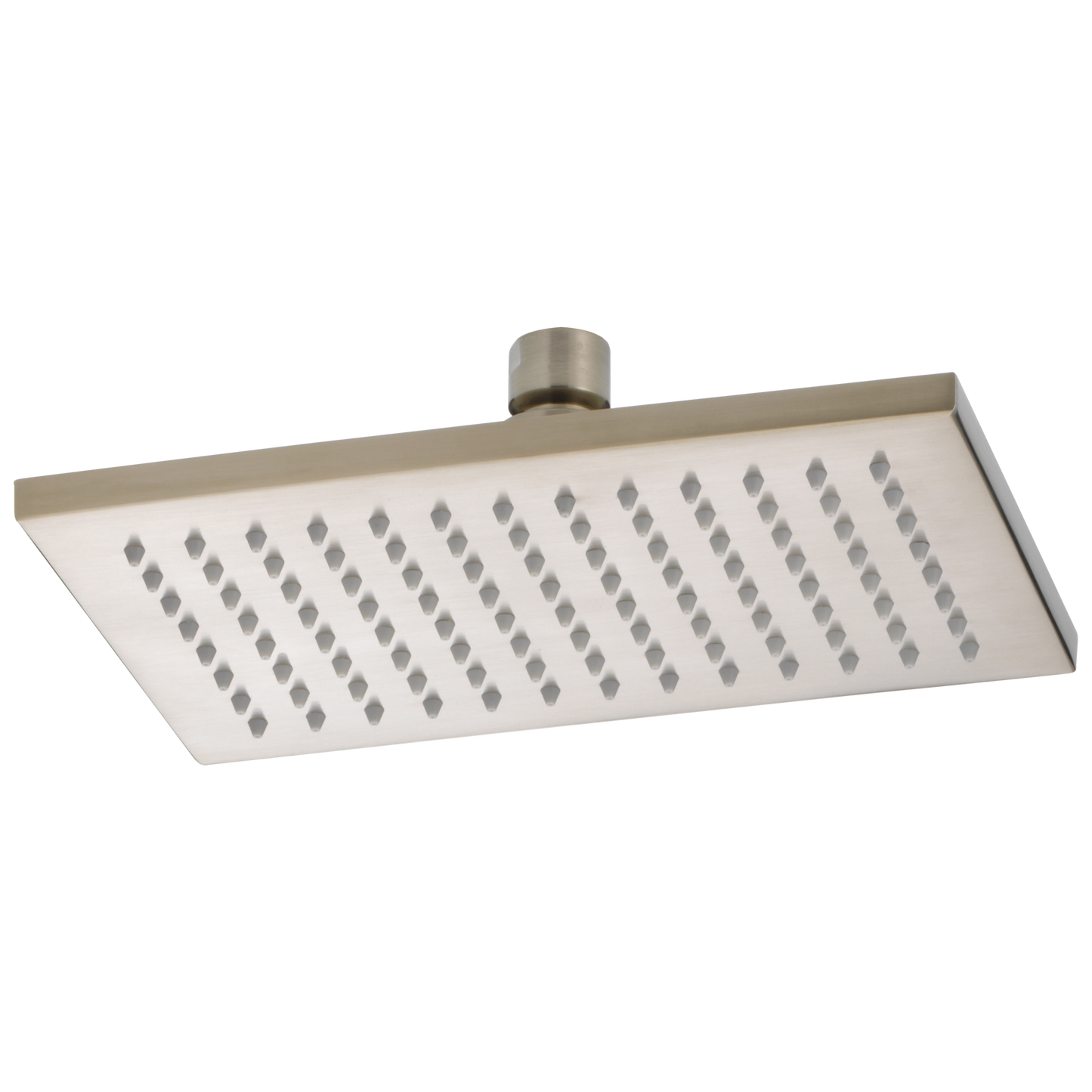 Siderna Rectangular Raincan Showerhead - Brilliance® Brushed Nickel