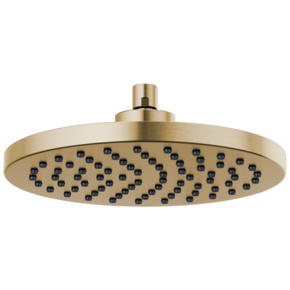 Essential Shower Series 10" Linear Round Single-Function Raincan Shower Head - 1.75 GPM - Brilliance® Luxe Gold®