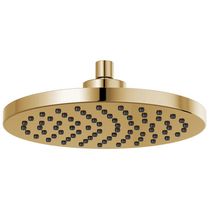 Essential Shower Series 10" Linear Round Single-Function Raincan Shower Head - 1.75 GPM - Brilliance® Polished Gold