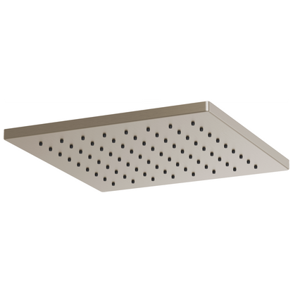 Essential Shower Series 12" Linear Square Single-Function Raincan Shower Head - 1.75 GPM - Brilliance® Brushed Nickel
