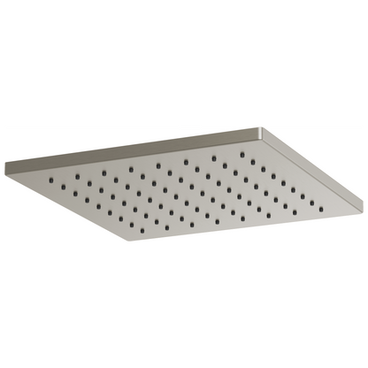Essential Shower Series 12" Linear Square Single-Function Raincan Shower Head - 1.75 GPM - Brilliance® Luxe Nickel®