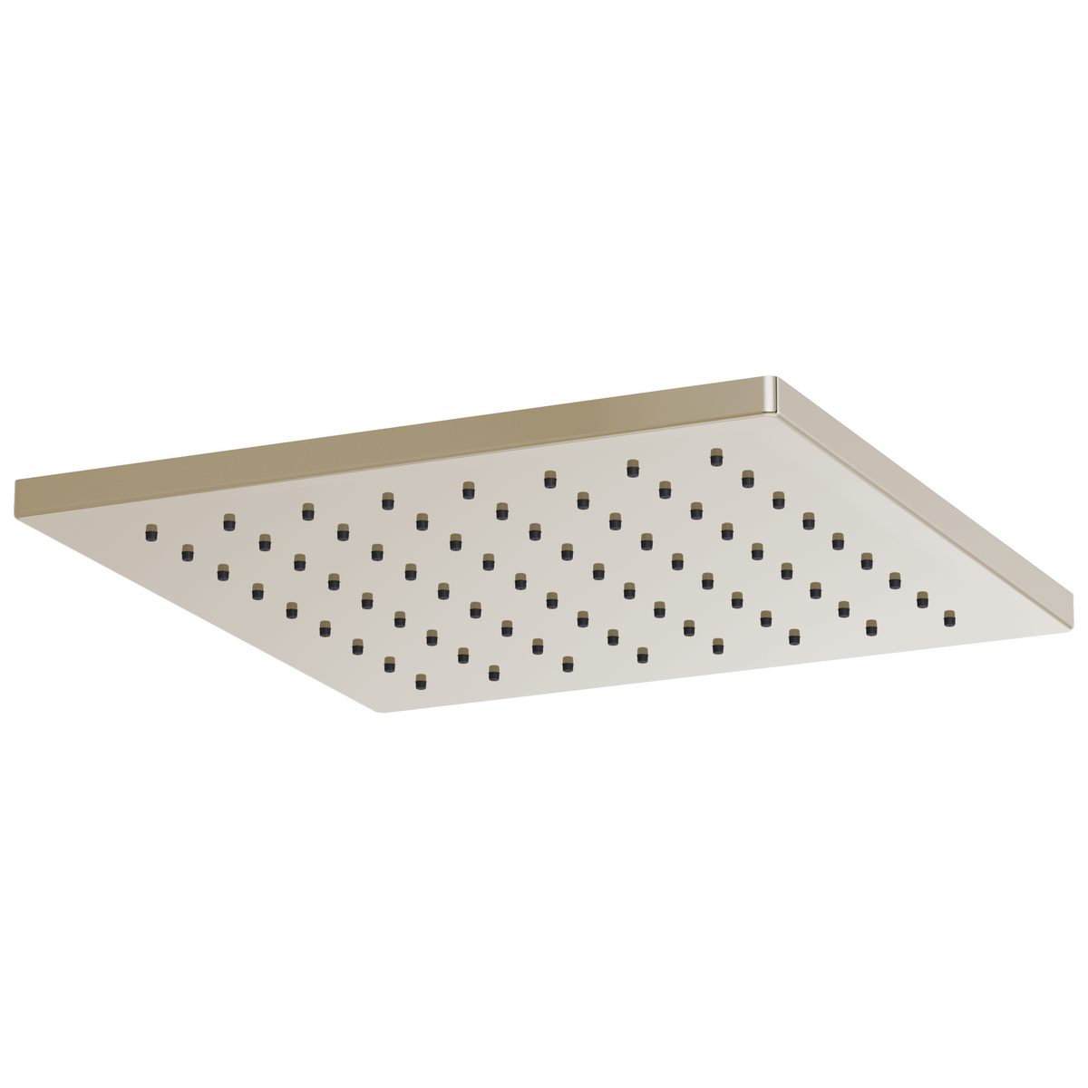 Essential Shower Series 12" Linear Square Single-Function Raincan Shower Head - 1.75 GPM - Brilliance® Polished Nickel