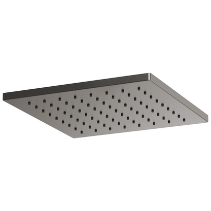 Essential Shower Series 12" Linear Square Single-Function Raincan Shower Head - 1.75 GPM - Brilliance® Luxe Steel®