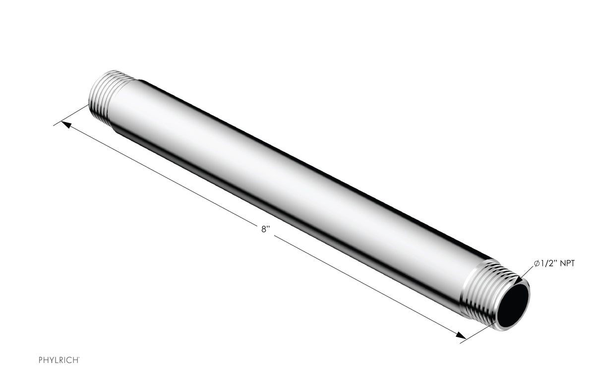 8" Straight Shower Arm 11206