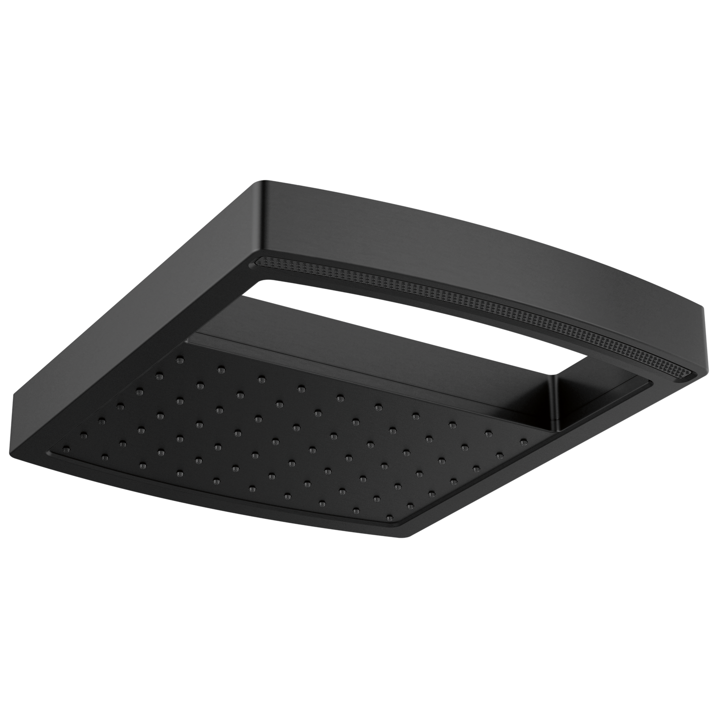 Kintsu 14" Dual Waterway Multi-Function Raincan Shower Head - 1.75 GPM - Matte Black