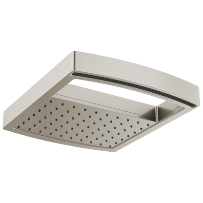 Kintsu 14" Dual Waterway Multi-Function Raincan Shower Head - 1.75 GPM - Brilliance® Luxe Nickel®