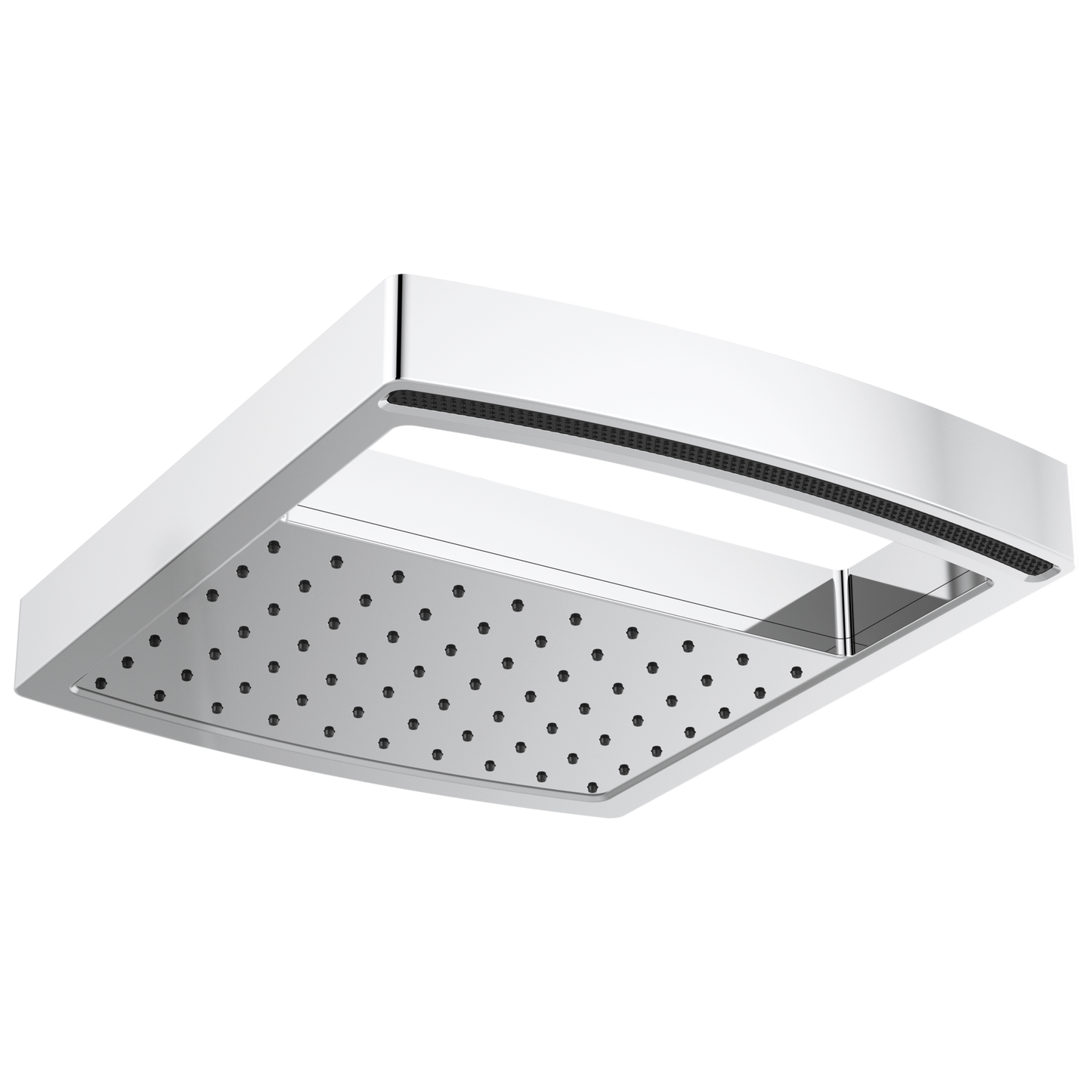 Kintsu 14" Dual Waterway Multi-Function Raincan Shower Head - 1.75 GPM - Polished Chrome