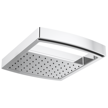 Kintsu 14" Dual Waterway Multi-Function Raincan Shower Head - 1.75 GPM - Polished Chrome