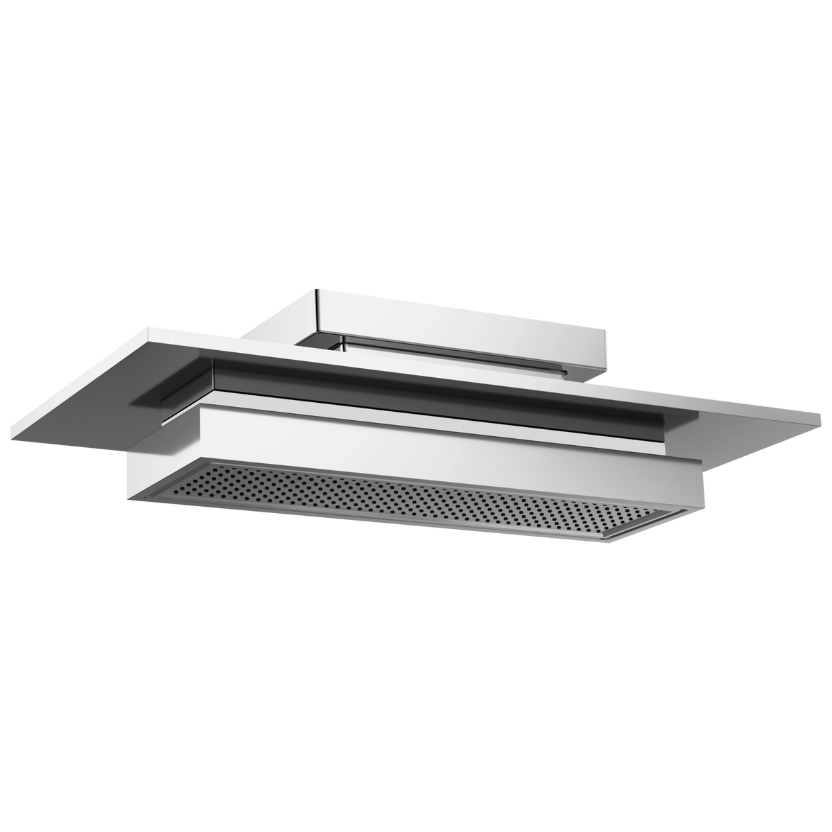 Frank Lloyd Wright Bath Collection by Brizo 21” Single-Function Raincan Shower Head with Integrated Lighting - 1.75 GPM - Polished Chrome