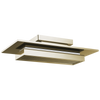 Frank Lloyd Wright Bath Collection by Brizo 21” Single-Function Raincan Shower Head with Integrated Lighting - 1.75 GPM - Brilliance® Polished Nickel