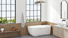 Oceania Banook Freestanding Corner Bath