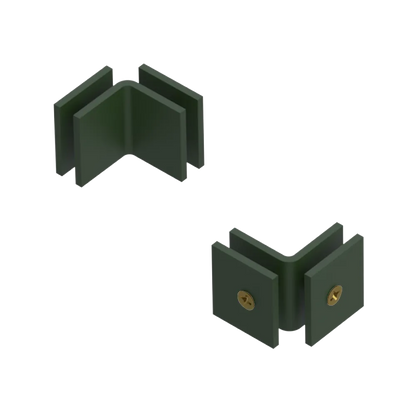 Rubinet 90 Glass to Glass Open Face Green Envy