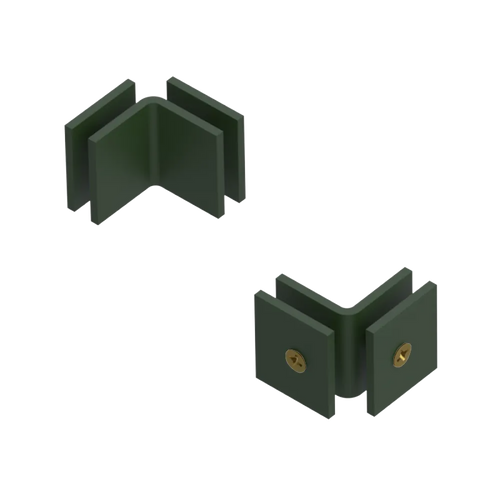 Rubinet 90 Glass to Glass Open Face Green Envy