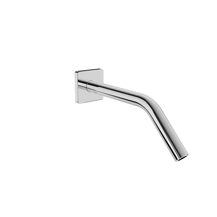 Baril 10" wall-mounted shower arm, square flange